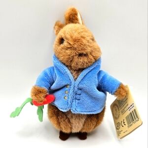 NEW Peter Rabbit with Carrot Mini Plush Frederick Warne & Co 2006